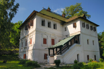 Yershov’s House. Magnificent example of old Russian architecture, the most notable of the merchant houses of the town. Gorokhovets town, Vladimir Oblast, Russia.