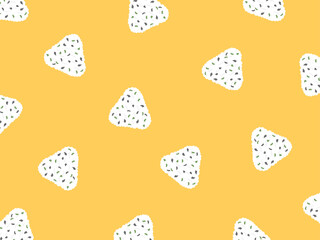 おにぎりの背景イラスト