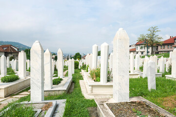 Martyrs’ Cemetery Kovaci, Sarajevo, Bosnia and Herzegovina