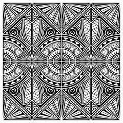 Polynesian style tattoo ornament vector