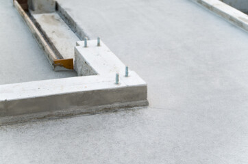 建設現場　基礎工事