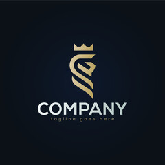 Lion King Concept Logo Design