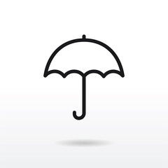 Umbrella icon vector eps 10