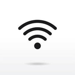 Wifi icon vector . Wireless sign