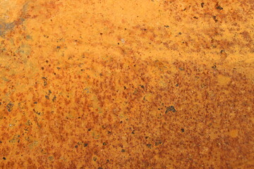 Rust on the metal surface. Macro. Russia.