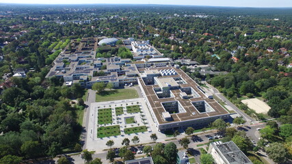 Geb&auml;ude der Freie Universit&auml;t Berlin in  Dahlem