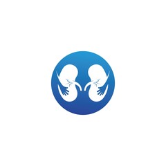 Kidney Care logo designs template vector