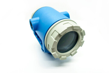 Side view onto housing for pressure, temperature, level and flow sensors