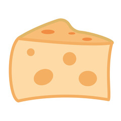 Isolated cheesse food healthy nutrition icon - vector