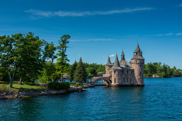 Castle  near the island