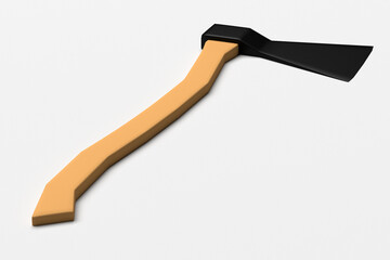 Rough ax 3d model