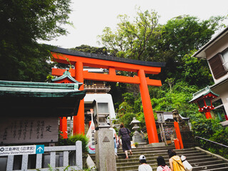 日本の美しい寺社仏閣に存在を残す鳥居や灯篭