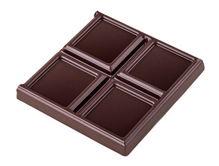 Black chocolate bar