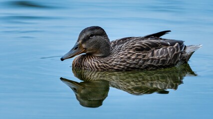 ente, wasser, bird, see, stockente, natur, tier, teich, wild, wild lebende tiere,
