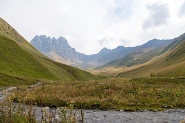 Trekking Caucasus - Chaukhi pass in the North of Georgia
