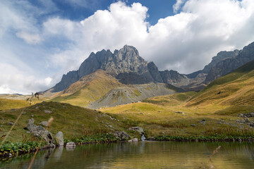 Trekking Caucasus - Chaukhi pass in the North of Georgia
