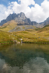 Trekking Caucasus - Chaukhi pass in the North of Georgia