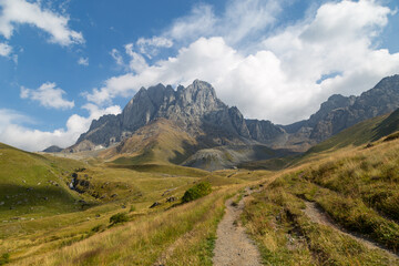 Trekking Caucasus - Chaukhi pass in the North of Georgia