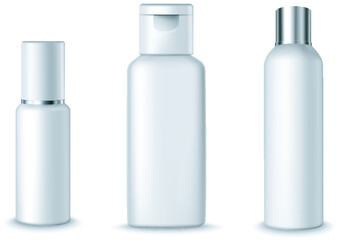 realistic illustration of cosmetic jar on background