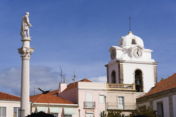 Fototapeta na wymiar The Church of Sao Juliao in Setubal, Portugal