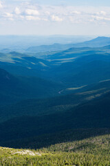 The White mountains - from Mount Washington