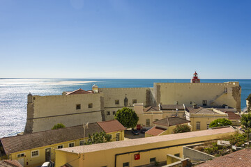 The Fort of Santiago do Outao in Setubal, Portugal