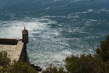 The Fort of Santiago do Outao in Setubal, Portugal