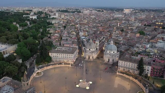 ROMA - PIAZZA POPOLO CENTRO STORICO