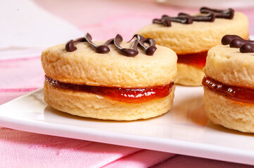 biscoitos amanteigados de Natal
