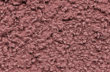 Roughly plastered wall surface with grooves and holes, color changed, background