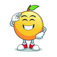 orange icon character