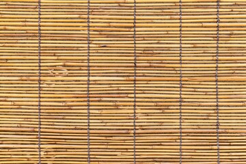 Brown bamboo window curtain texture and seamless background - Powered by Adobe