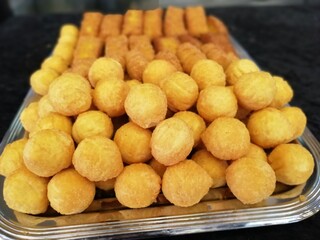 delicious potato and cheese croquant