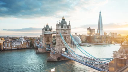 Crédence de cuisine en verre imprimé Tower Bridge Tower Bridge in London, UK
