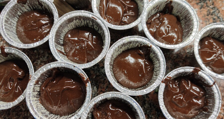 chocolate for typical french dessert