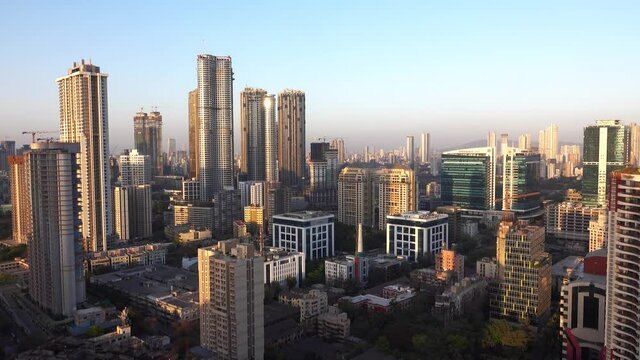 Mumbai Lower Parel Worli Sunset