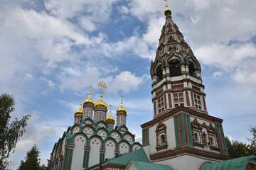 Fototapeta na wymiar Eglises orthodoxes à Moscou, Russie