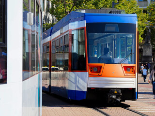 Naklejka premium Öffentlicher Personennahverkehr