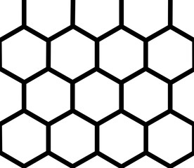 seamless hexagon pattern