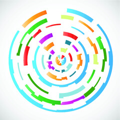 Triangles and circles Design element . Triangular Logo . Vector Lines, low poly object, trigonometry shape. Sacred geometry.