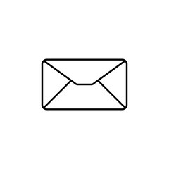 letter, message, mail vector illustration