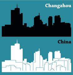 Naklejka premium Changzhou, China
