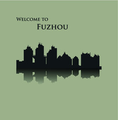 Obraz premium Fuzhou, China