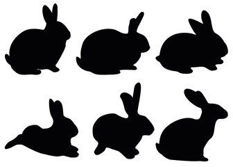 Rabbits and hares in the set. © Наталья Выгузова