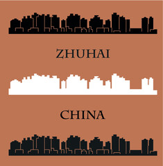 Zhuhai, China skyline