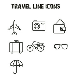 camera icons set