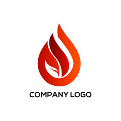 fire logo design