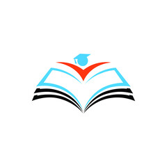 open book vector illustration