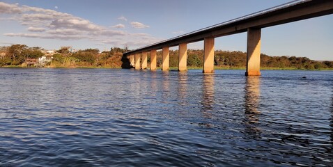 bridge over the river