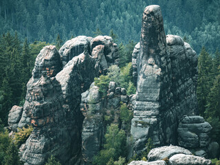 Schrammsteine - Sächsische Schweiz
